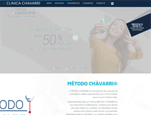 Tablet Screenshot of clinicachavarri.com